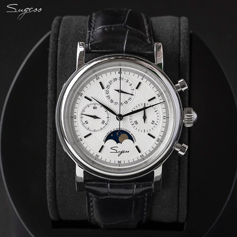Vintage Watch Collecting - นาฬิกาข้อมือผู้ชาย Sugess รุ่นดั้งเดิม กลไก ST1908 ระบบจักรกล