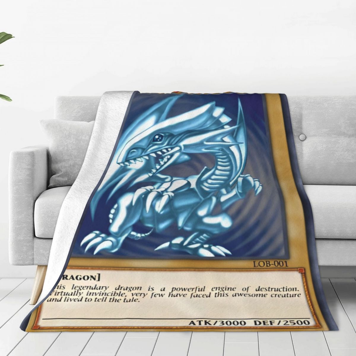 Vintage Collectible Playing Cards - Yu GI ผ้าห่มลายการ์ตูน, ผ้าห่มลายการ์ตูนผ้าสักหลาดอบอุ่นแบบวินเทจสำหรับโซฟาใบไม้ผลิใบไม้ร่วง