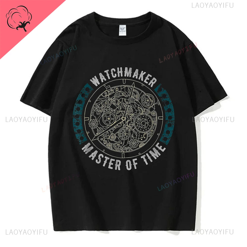 Vintage Watch Collecting - 70S 80S 90S Vintageนาฬิกาสะสมช่างซ่อมนาฬิกากราฟิกพิมพ์Tshirtช่างซ่อมนาฬิกาStreetwear Casualแฟชั่นCotton Manเสื้อยืด