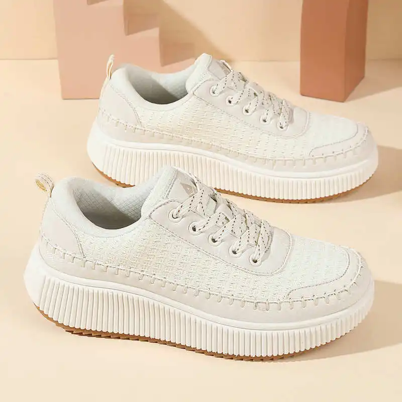 Vintage Collectible Shoes - รองเท้าสีน้ําตาลผู้หญิงรองเท้าฤดูใบไม้ร่วงรองเท้าผ้าใบแบรนด์หรูผู้หญิงกีฬาจากแบรนด์ที่มีชื่อเสียงทุกอย่างรองเท้าผ้าใบ Topanky