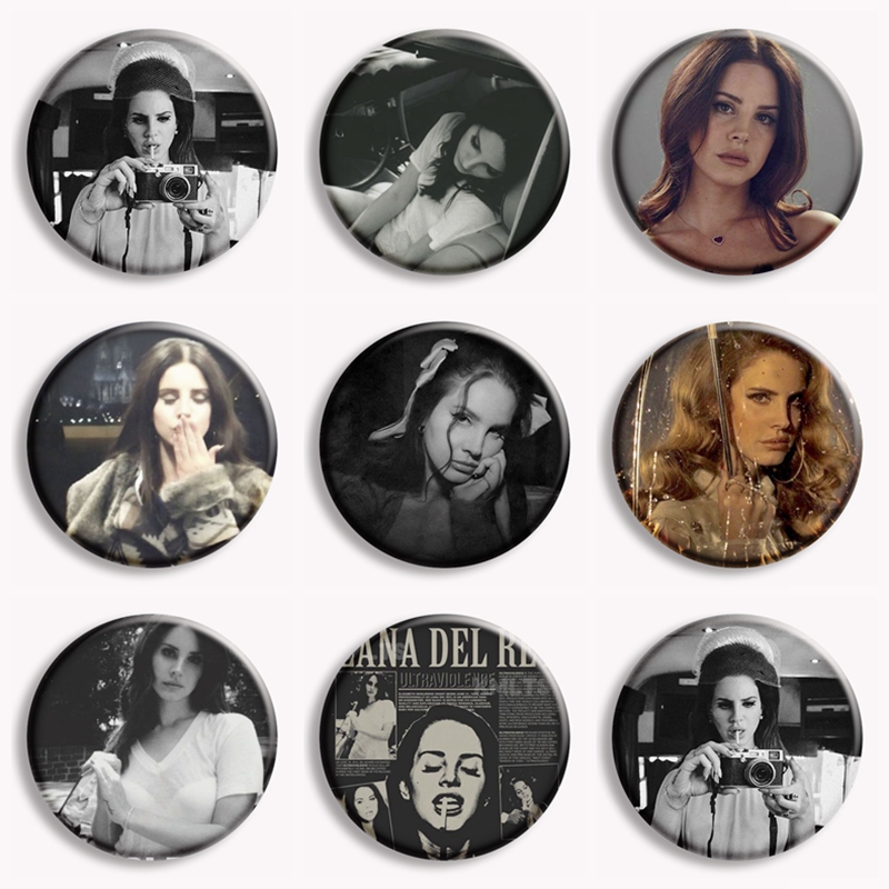 Vintage Collectible Pins - I Love Luna Vintage ศิลปะ Retro