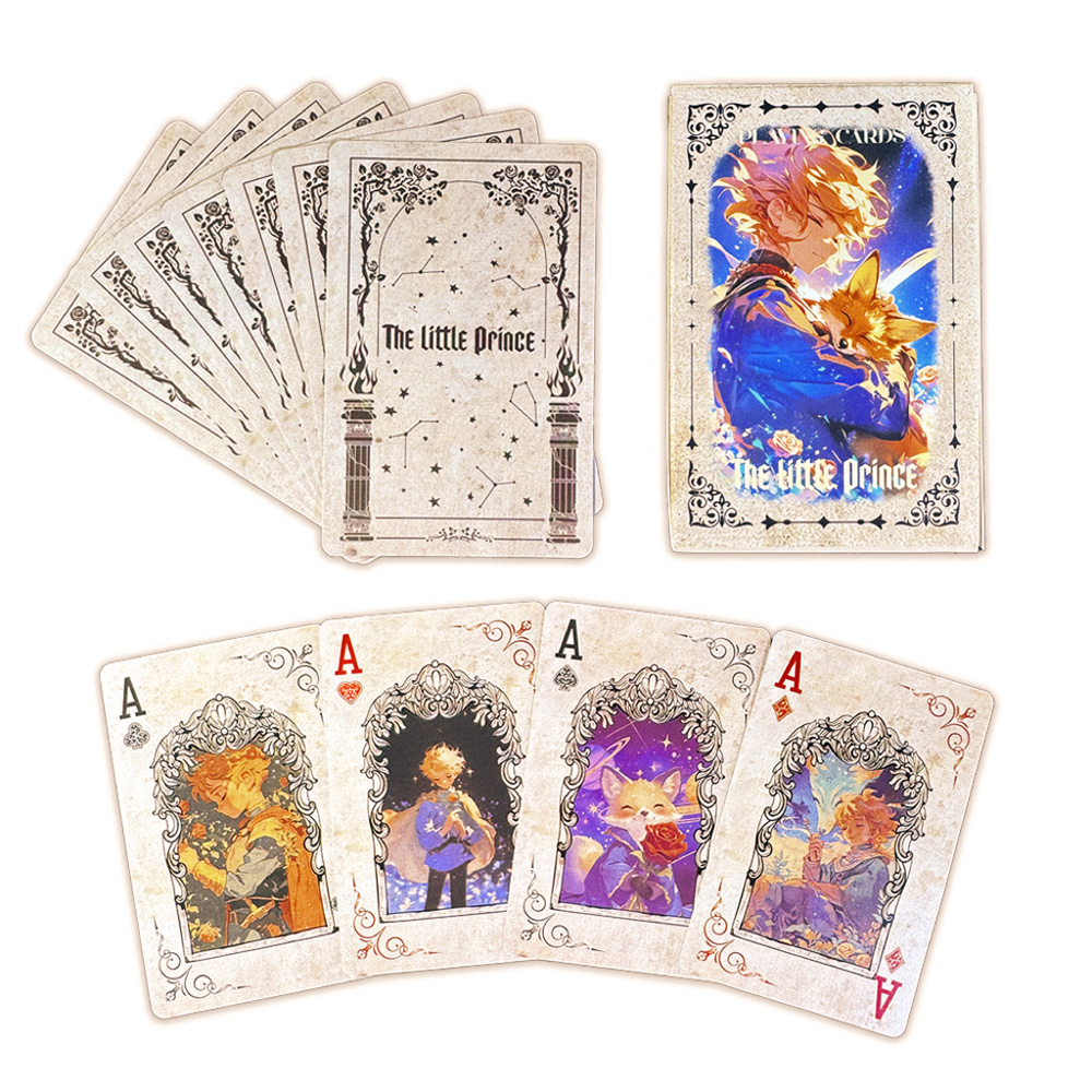 Vintage Collectible Playing Cards - 55 ชิ้น 57*88 มม. เดอะ ลิตเติ้ล