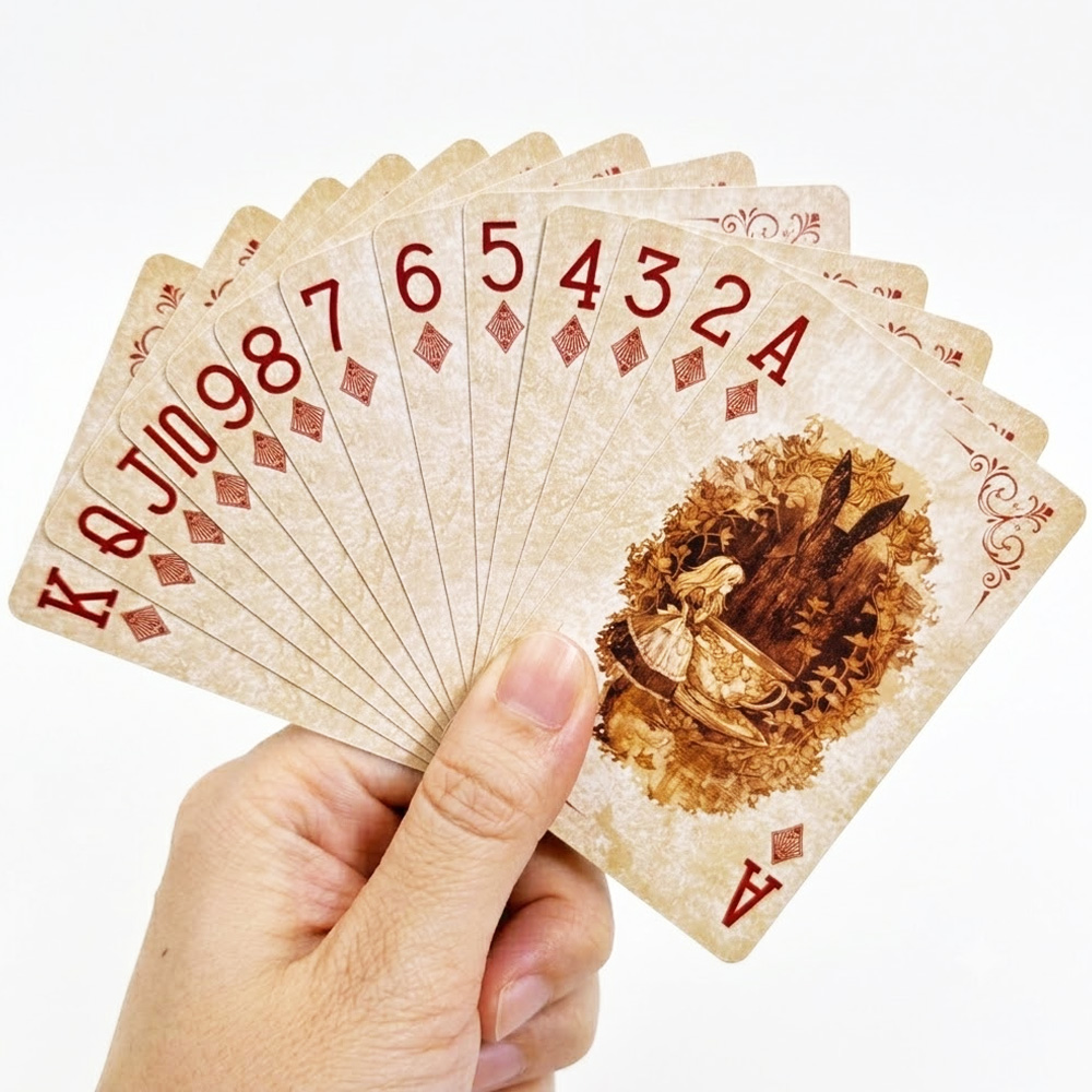 55 ชิ้น ไพ่อลิซในแดนมหัศจรรย์  - Vintage Collectible Playing Cards บทวิจารณ์และราคา