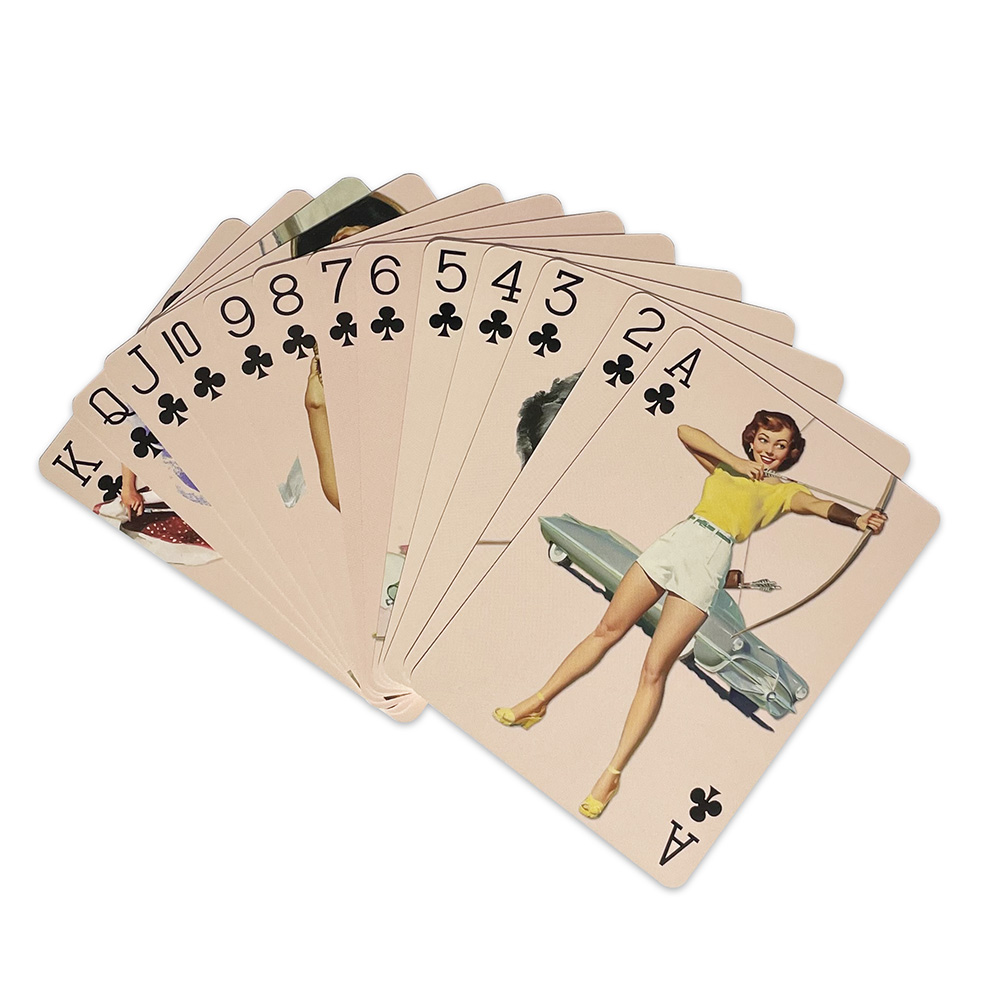 สวยน่ารักสาวคอลเลกชันเล่นไพ่โป - Vintage Collectible Playing Cards บทวิจารณ์และราคา