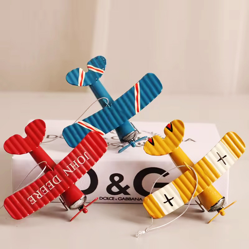 โมเดลเครื่องบินโลหะวินเทจ ของต - Vintage Collectible Christmas Ornaments บทวิจารณ์และราคา