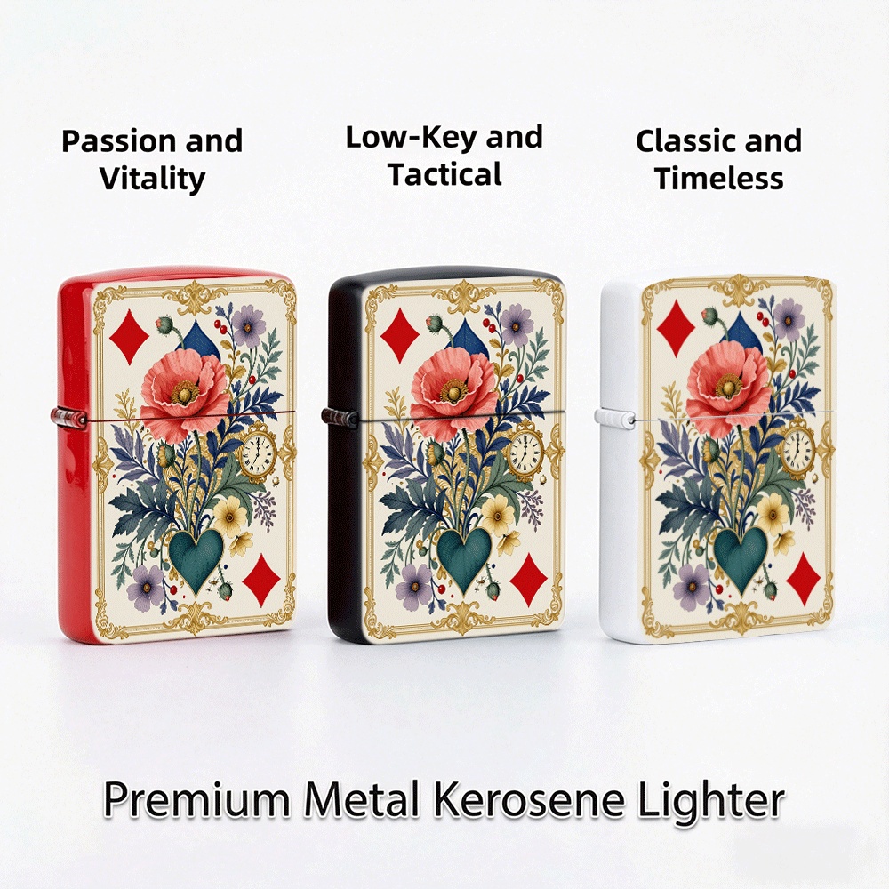 ไฟแช็กแบบฝาพับสไตล์ไพ่ทาโรต์วิ - Vintage Collectible Playing Cards บทวิจารณ์และราคา