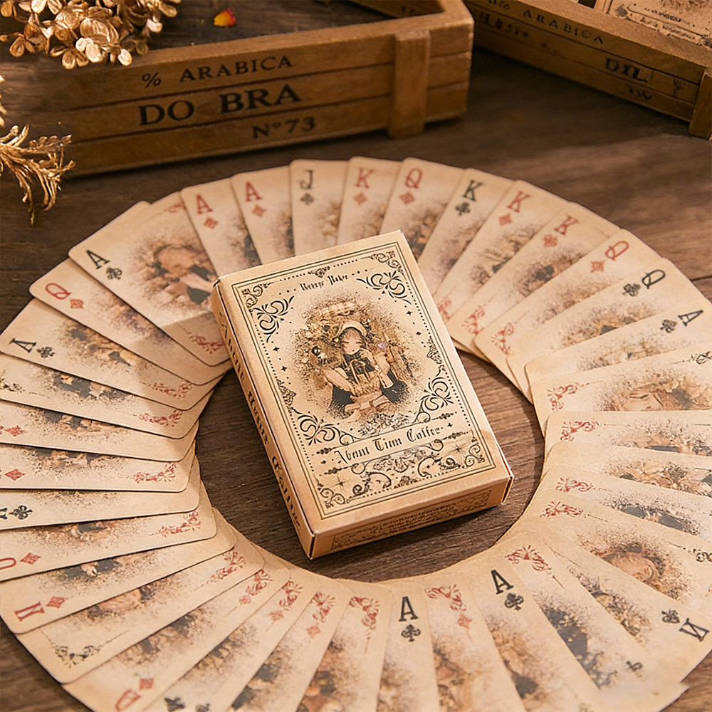 การ์ดเล่นเกมแนวเทพนิยายวินเทจ  - Vintage Collectible Playing Cards บทวิจารณ์และราคา