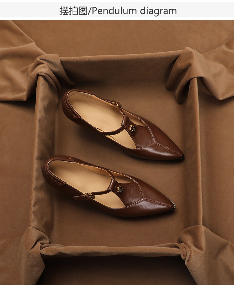 รองเท้าแมรี่เจนหนังแท้สไตล์วิน - Vintage Collectible Shoes บทวิจารณ์และราคา