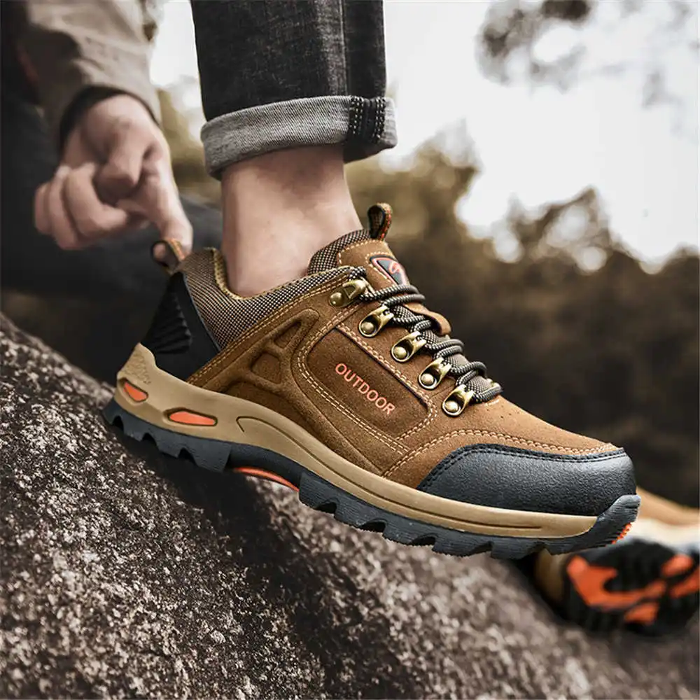 Non-SLIP Lace Up เดินป่าเทนนิส - Vintage Collectible Shoes บทวิจารณ์และราคา