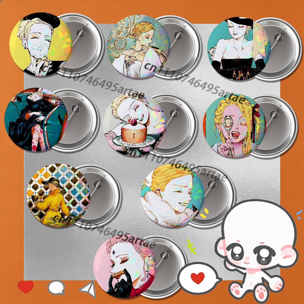 เข็มกลัดอนิเมะวินเทจ V-Veil Em - Vintage Collectible Pins บทวิจารณ์และราคา