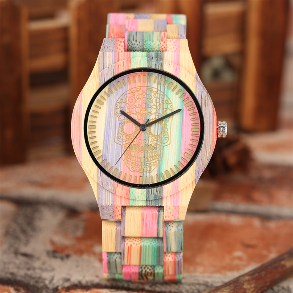 นาฬิกาข้อมือควอทซ์ไม้ไผ่หลากสี - Vintage Watch Collecting บทวิจารณ์และราคา