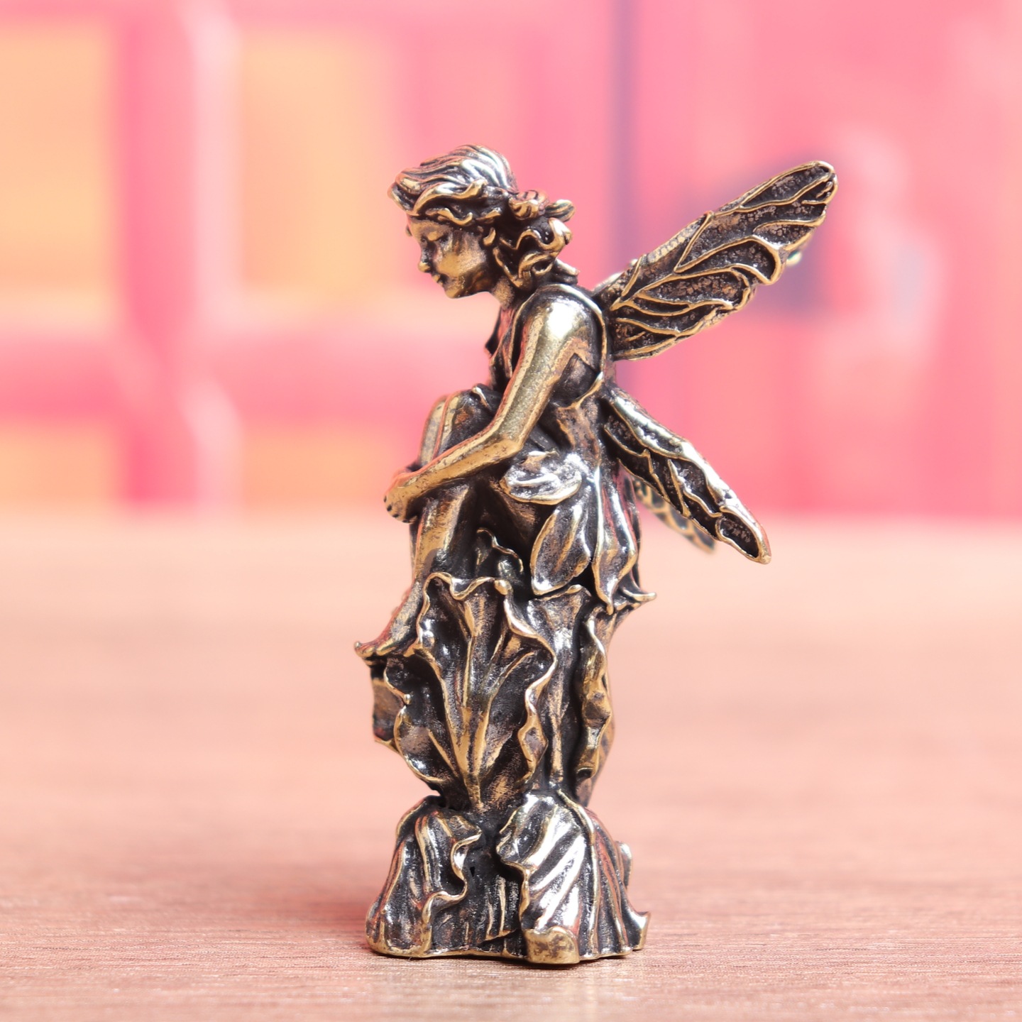 ตุ๊กตาเทพธิดาทองเหลืองวินเทจ ข - Vintage Fairy Figurines Collectible บทวิจารณ์และราคา