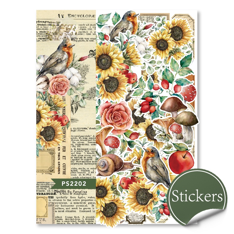 สติกเกอร์ลายดอกทานตะวันสไตล์วิ - Vintage Collectible Cards บทวิจารณ์และราคา