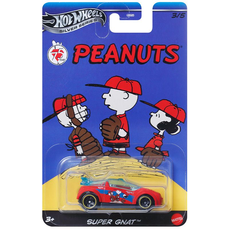1/64 ล้อร้อนรถรุ่น Snoopy ถั่ว - Mattel Collectible & Vintage Dolls บทวิจารณ์และราคา