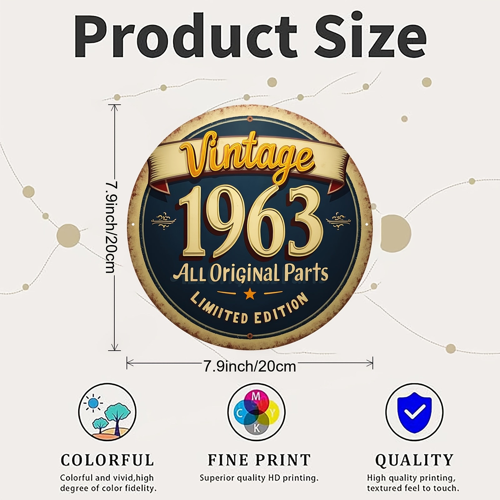 ป้ายอะลูมิเนียม 2D แบบแบน 1 ชิ - Vintage Collectible Signs บทวิจารณ์และราคา