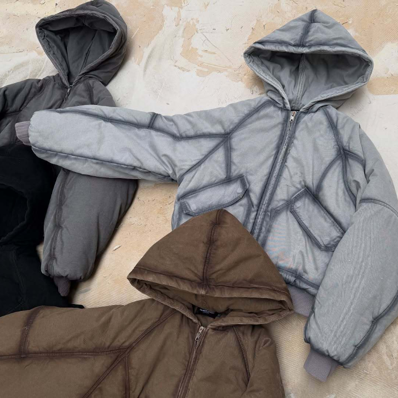 เสื้อแจ็คเก็ตบอมเบอร์ผู้ชายทรง - Vintage Zip Hoodie บทวิจารณ์และราคา