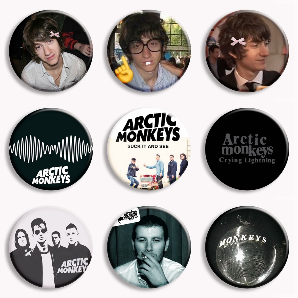 Vintage Arctic Monkeys วงดนตรี - Vintage Collectible Pins บทวิจารณ์และราคา