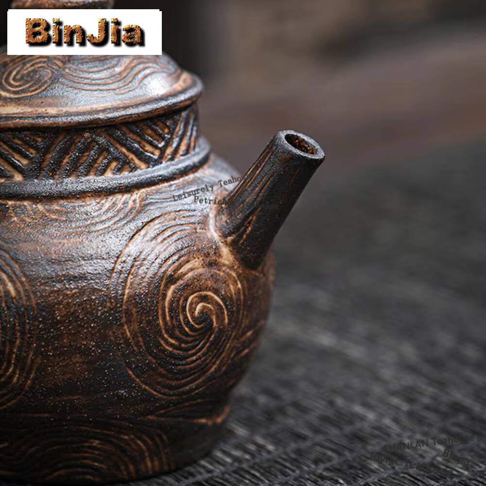 กาน้ำชาดินเผาหินแบบโบราณสไตล์ญ - Vintage Collectible Pottery บทวิจารณ์และราคา