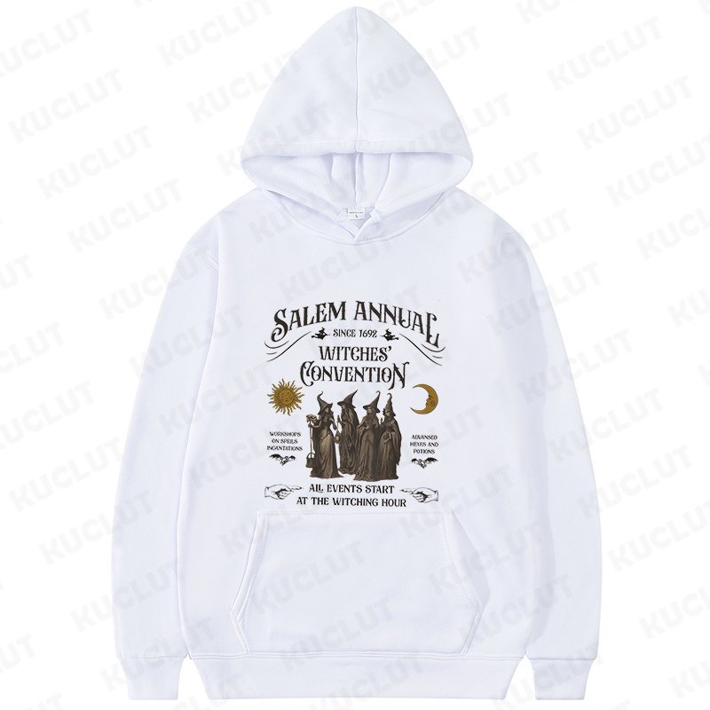 Salem เสื้อสเวตเตอร์ฮาโลวีนแขน - Vintage Zip Hoodie บทวิจารณ์และราคา