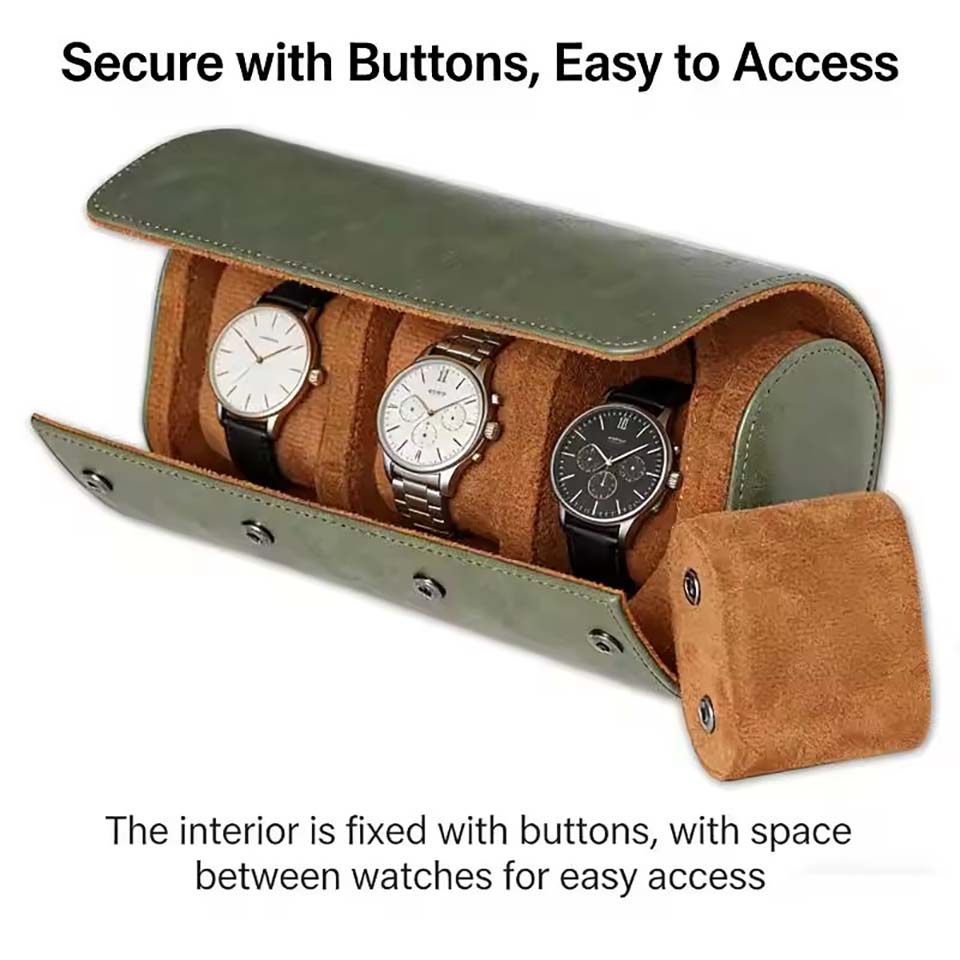กล่องใส่นาฬิกาแบบพกพา 1/2/3 ช่ - Vintage Watch Collecting บทวิจารณ์และราคา