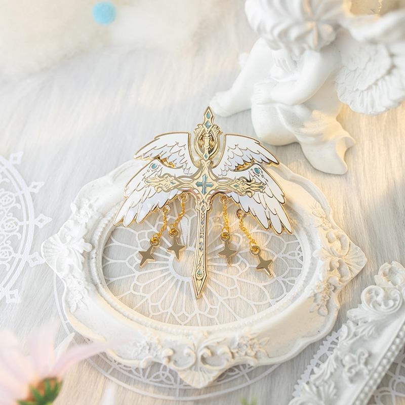 เข็มกลัดโลหะเคลือบลายกางเขนวิน - Vintage Collectible Pins บทวิจารณ์และราคา