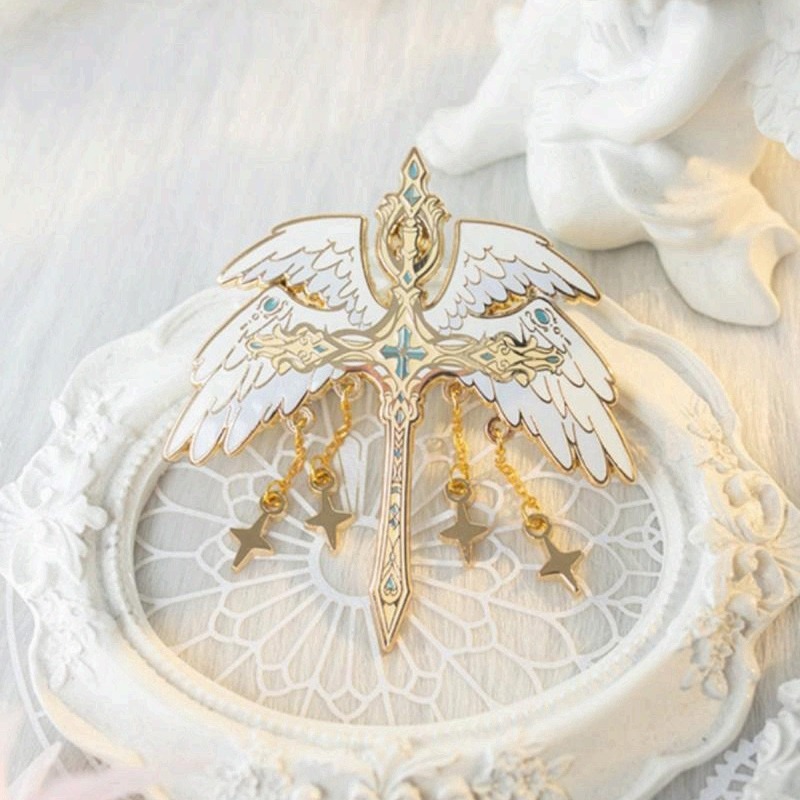 เข็มกลัดโลหะเคลือบลายกางเขนวิน - Vintage Collectible Pins บทวิจารณ์และราคา