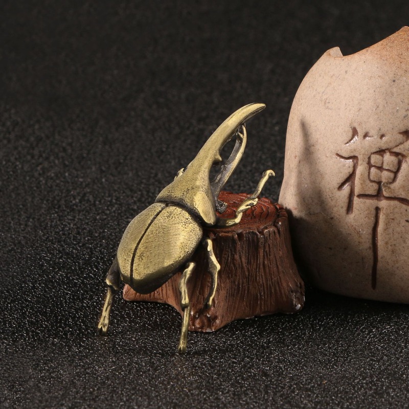 งานแกะสลักทองเหลืองรูปด้วงเฮอร - Vintage Collectible Christmas Ornaments บทวิจารณ์และราคา