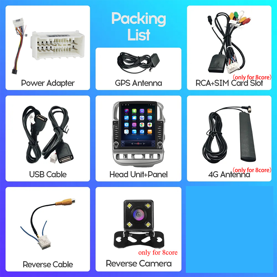 8Core Android 14 8G + 128G Car - Cassette Tape Head บทวิจารณ์และราคา