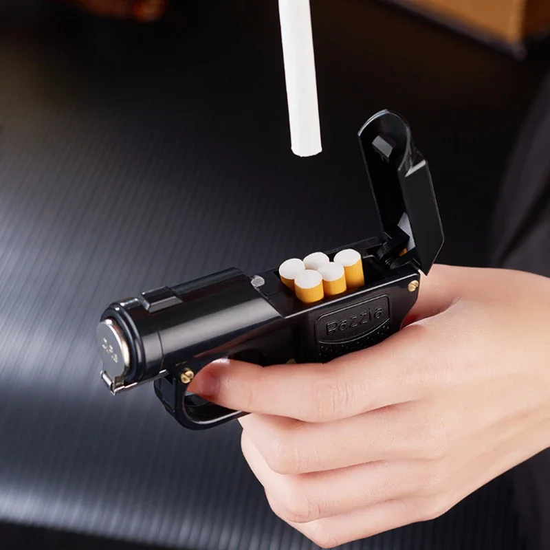 ไฟแช็กทรงปืนวินเทจ กันลม ทำจาก - Vintage Collectible Guns บทวิจารณ์และราคา