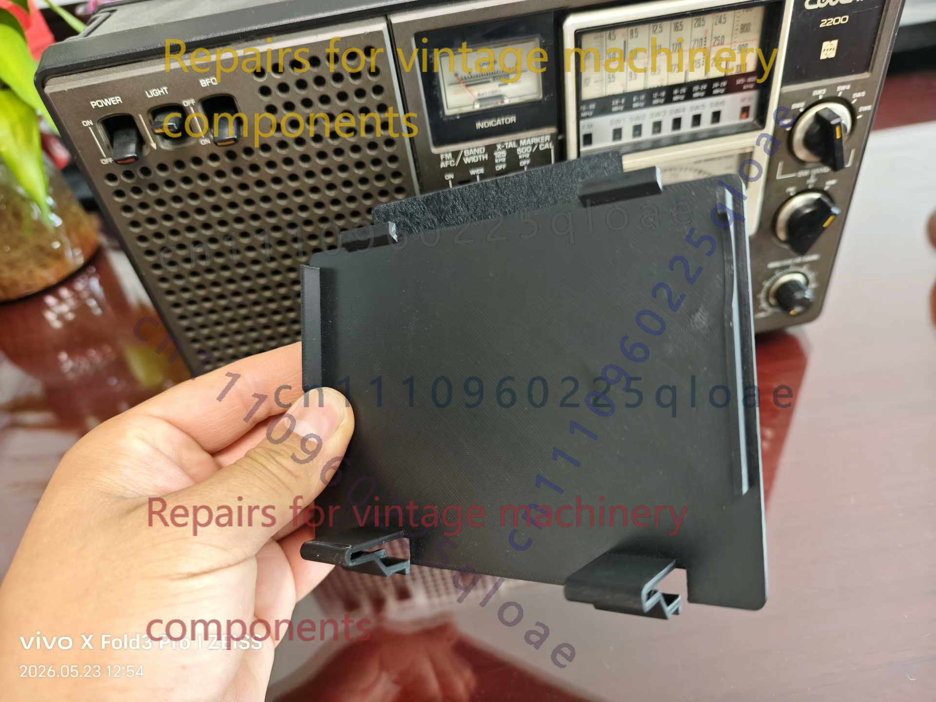 1 ชิ้นฝาปิดแบตเตอรี่สำหรับพานา - Vintage Radio Repair บทวิจารณ์และราคา