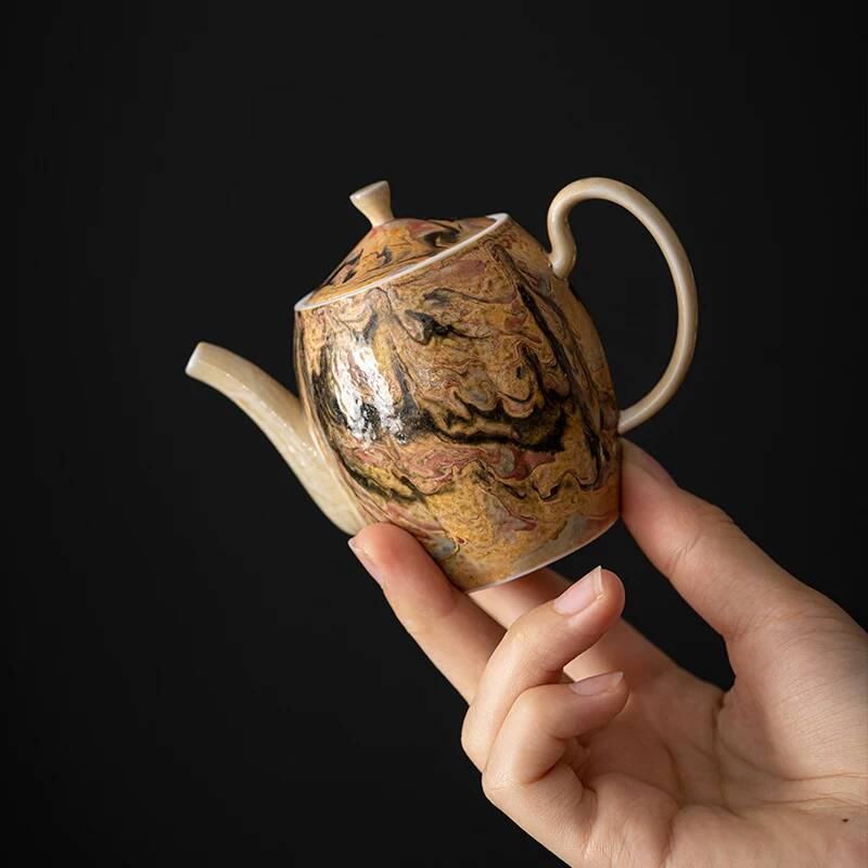 ชุดน้ำชาคุณภาพสูงสไตล์ภาพวาดสี - Vintage Collectible Pottery บทวิจารณ์และราคา