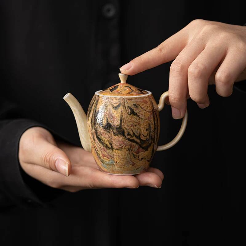 ชุดน้ำชาคุณภาพสูงสไตล์ภาพวาดสี - Vintage Collectible Pottery บทวิจารณ์และราคา