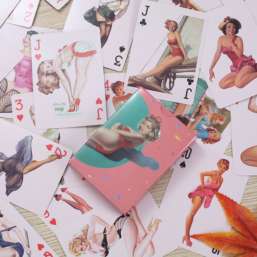 บิ๊กบิกินี่เซ็กซี่วินเทจบิวตี้ - Vintage Collectible Playing Cards บทวิจารณ์และราคา
