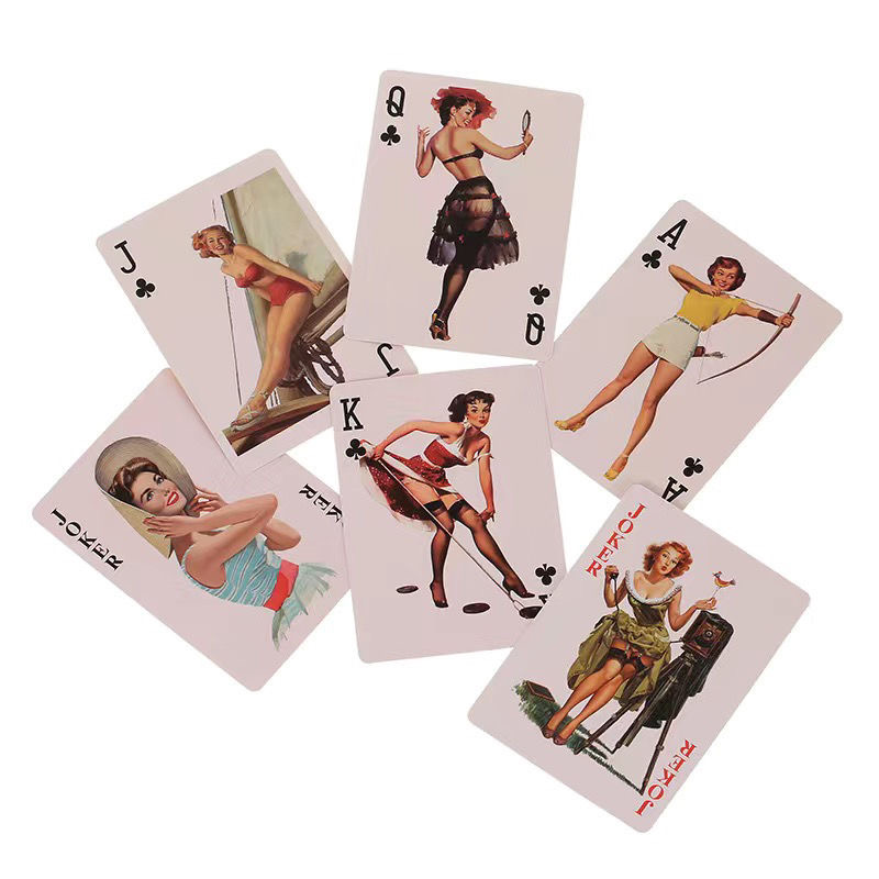 บิ๊กบิกินี่เซ็กซี่วินเทจบิวตี้ - Vintage Collectible Playing Cards บทวิจารณ์และราคา