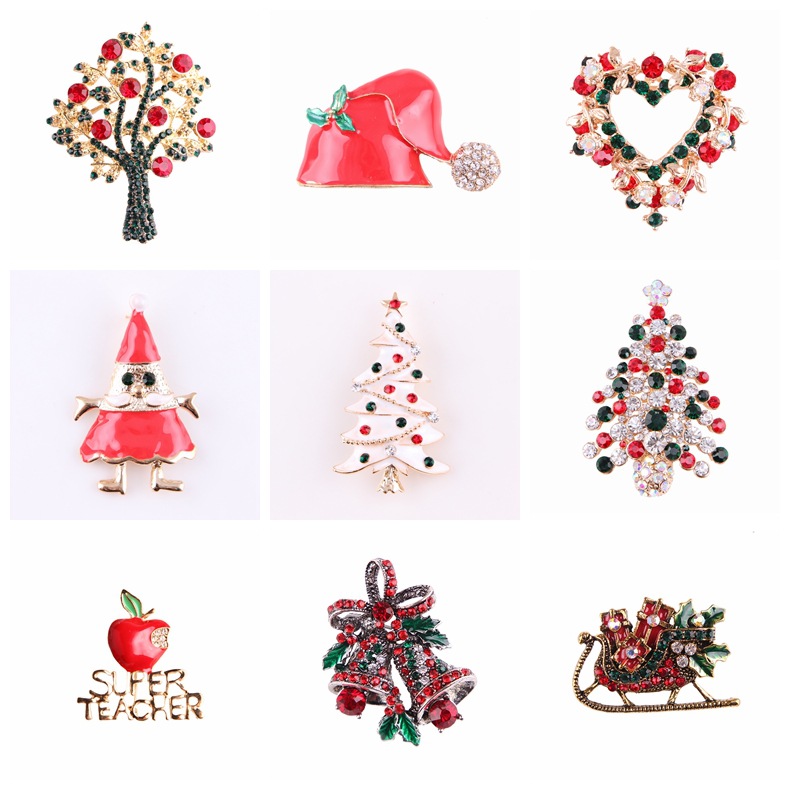 คอลเลกชันเข็มกลัดคริสต์มาสประด - Vintage Collectible Pins บทวิจารณ์และราคา