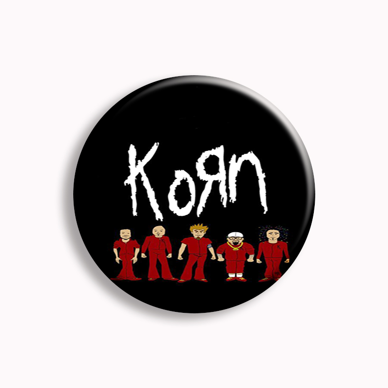 Hip Hop Korn เพลง Rock Band คล - Vintage Collectible Pins บทวิจารณ์และราคา