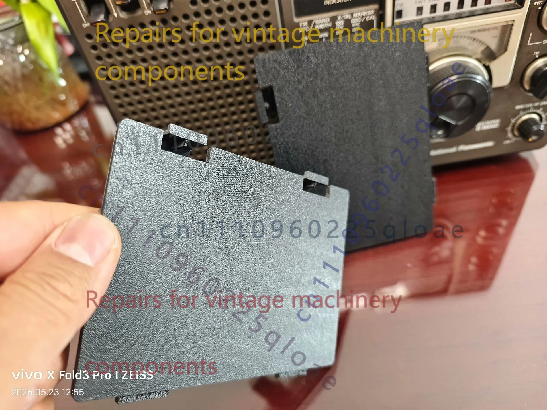 1 ชิ้นฝาปิดแบตเตอรี่สำหรับพานา - Vintage Radio Repair บทวิจารณ์และราคา