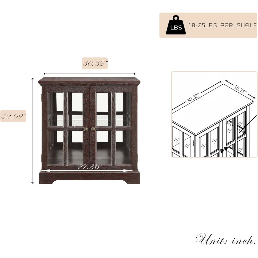 ตู้โชว์ LED 32 ดวงพร้อมไฟส่องส - Vintage Collection บทวิจารณ์และราคา