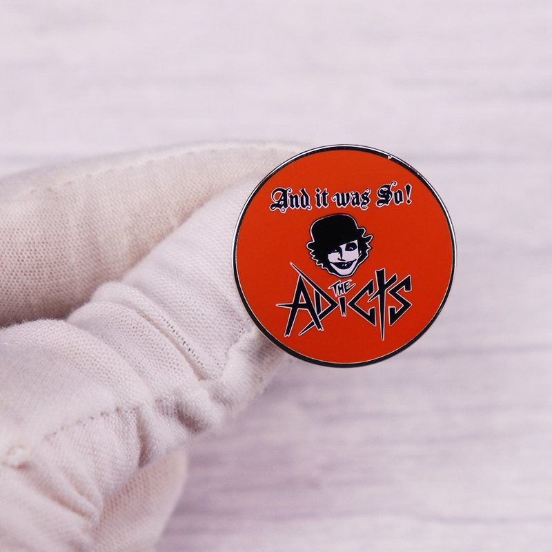 The-AdictsเคลือบPin Vintage Ro - Vintage Collectible Pins บทวิจารณ์และราคา