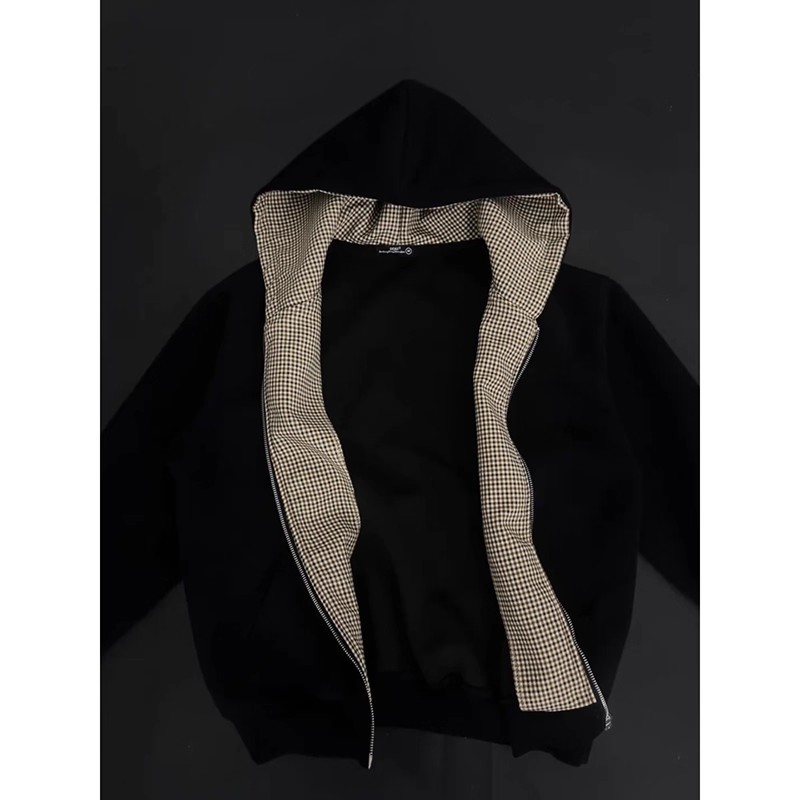 เสื้อฮู้ดดี้ซิปอัพสไตล์วินเทจอ - Vintage Zip Hoodie บทวิจารณ์และราคา