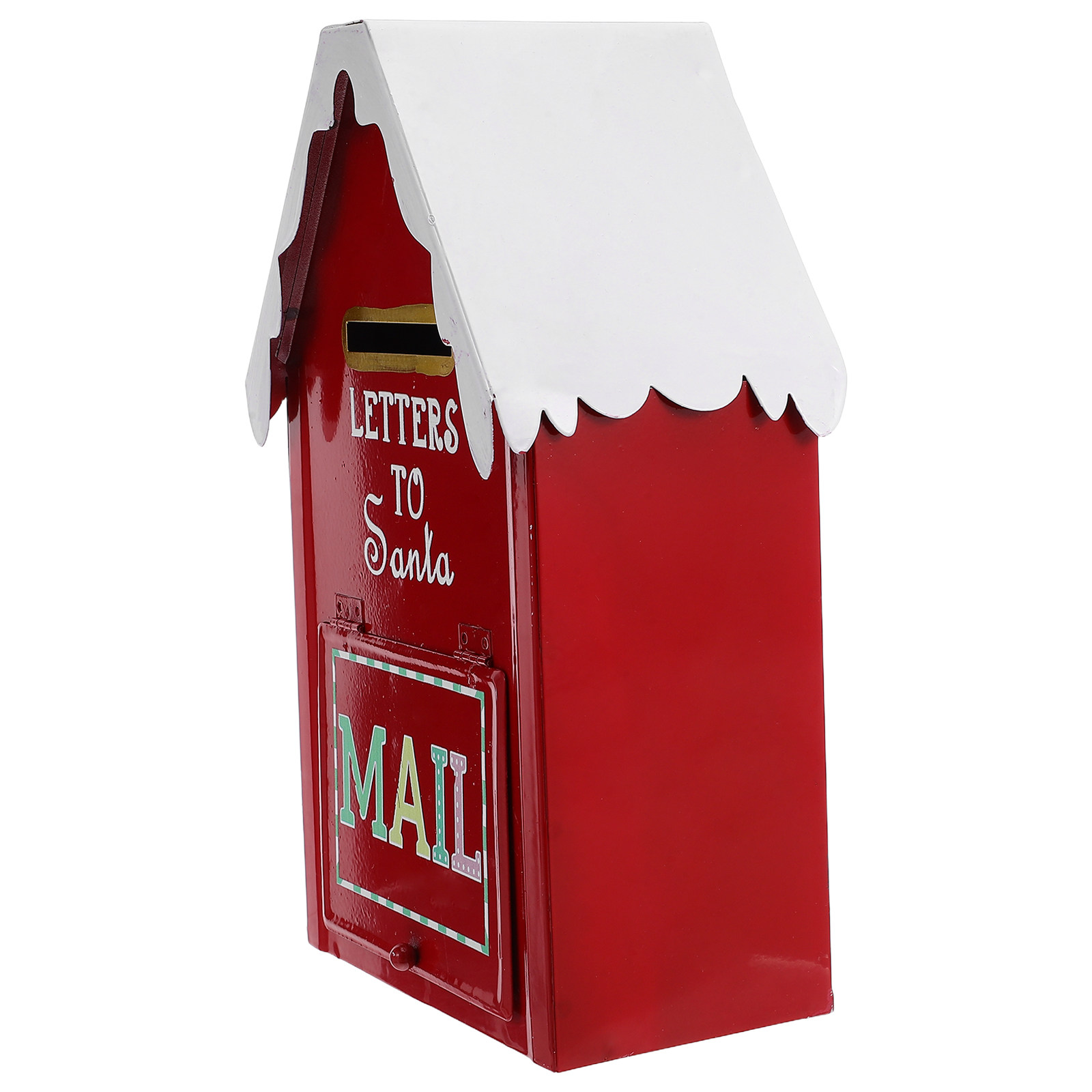 กล่องจดหมายซานต้าคริสต์มาสโลหะ - Vintage Collectible Santa บทวิจารณ์และราคา