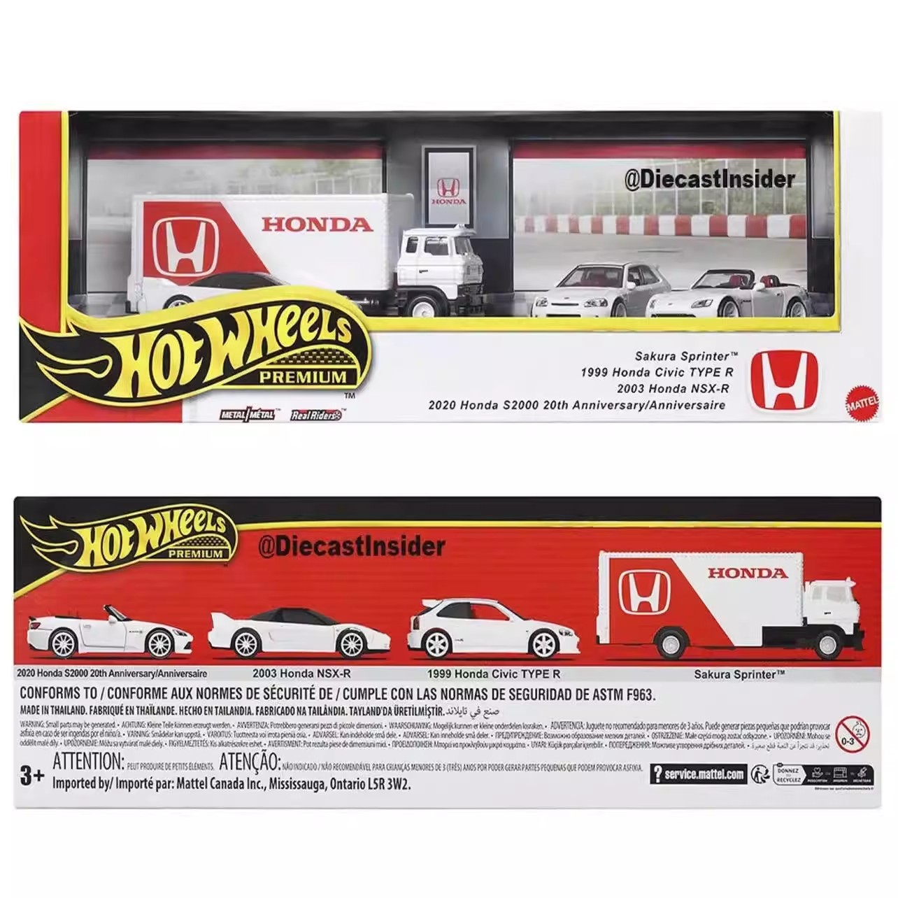 ใหม่ 1/64 ล้อร้อนพรีเมี่ยม Hon - Mattel Collectible & Vintage Dolls บทวิจารณ์และราคา