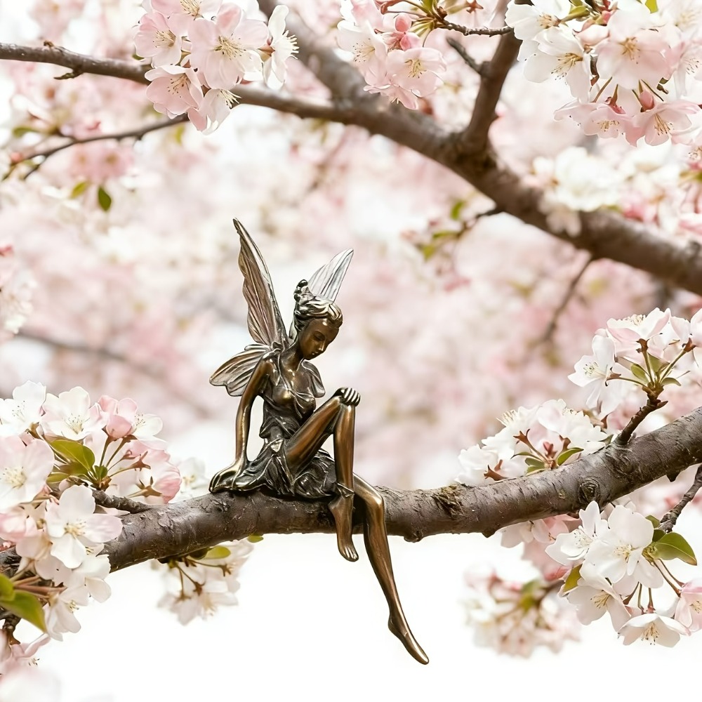 รูปปั้นนางฟ้าเรซิ่นสไตล์วินเทจ - Vintage Fairy Figurines Collectible บทวิจารณ์และราคา