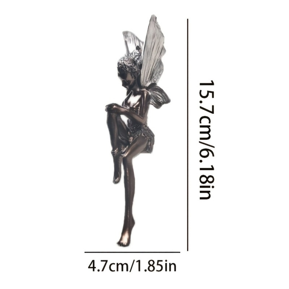 รูปปั้นนางฟ้าเรซิ่นสไตล์วินเทจ - Vintage Fairy Figurines Collectible บทวิจารณ์และราคา